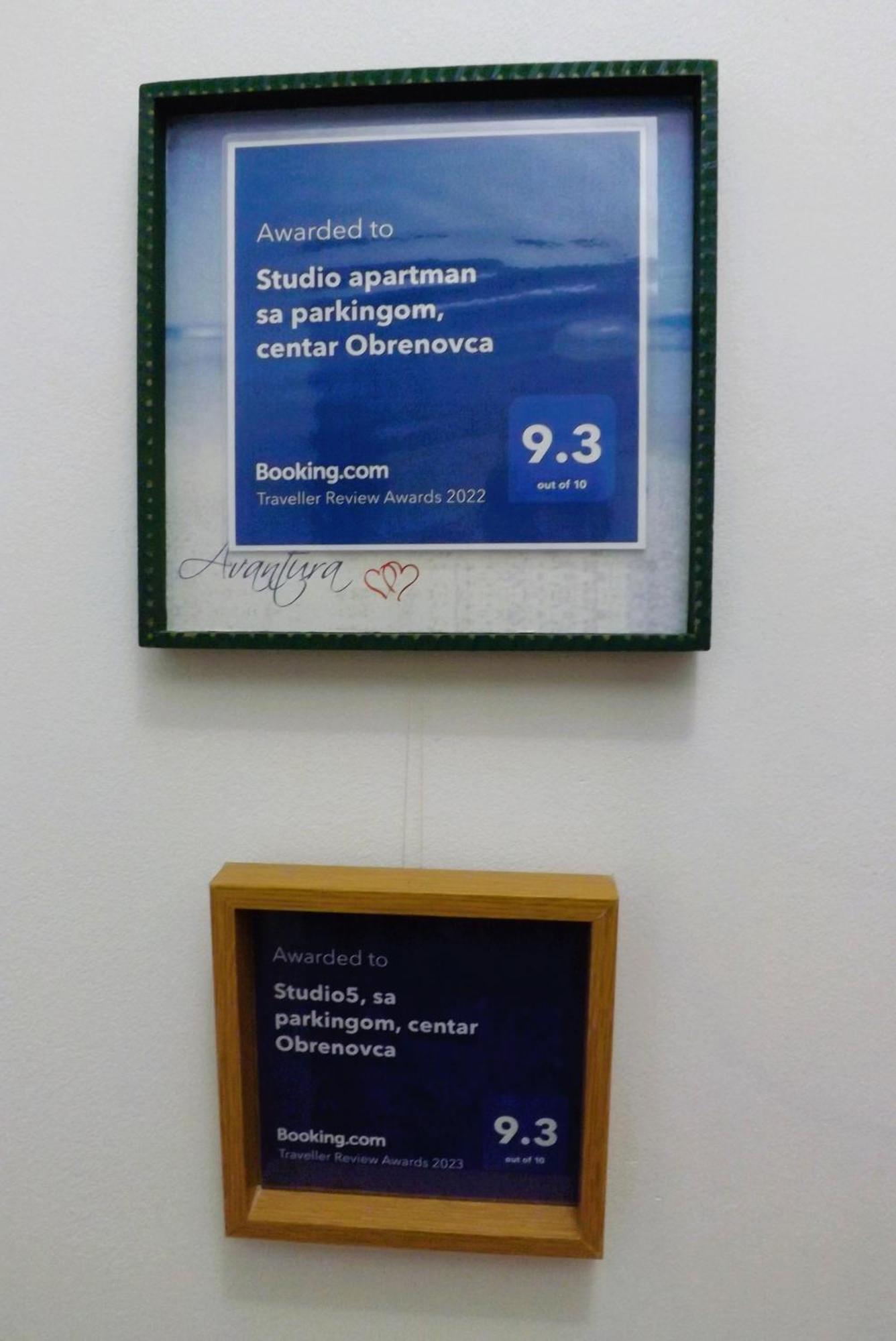 Studio5, Sa Parkingom, Centar Obrenovca Obrenovac  Extérieur photo